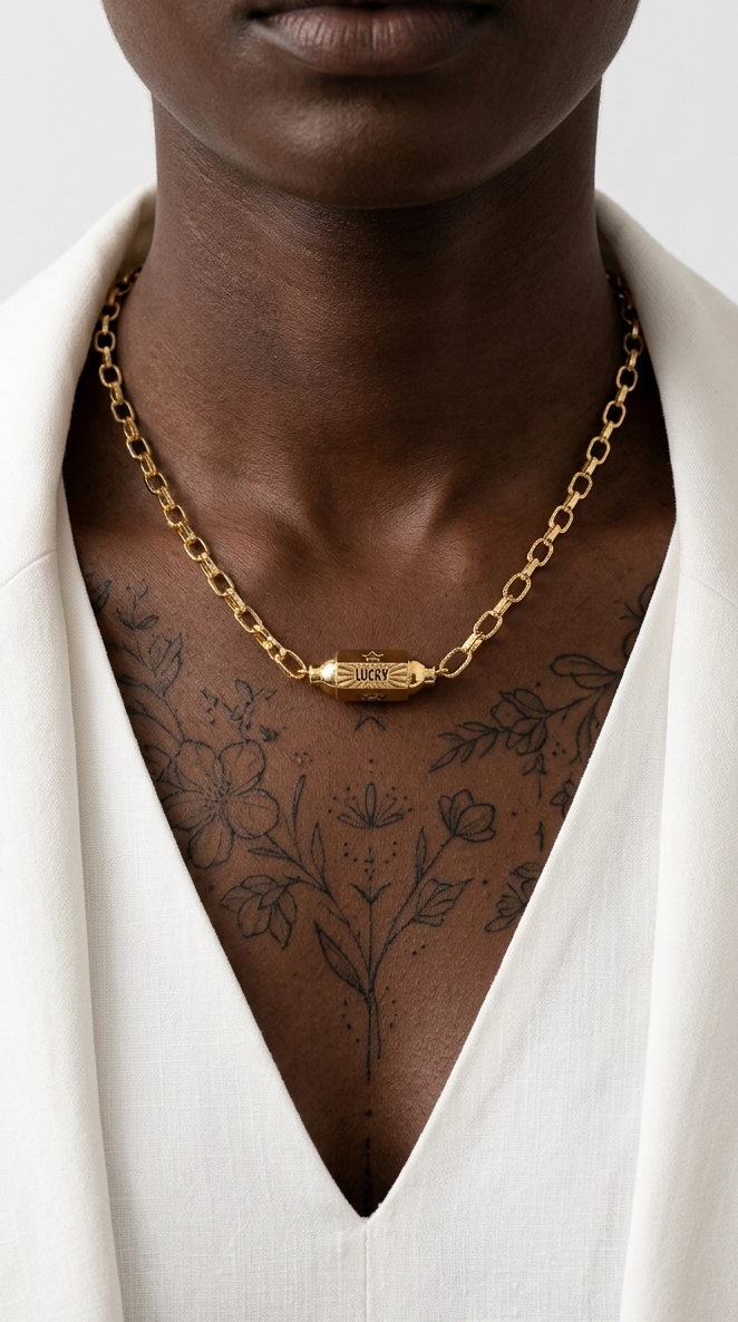 TARA Necklace - LUCKY Gold