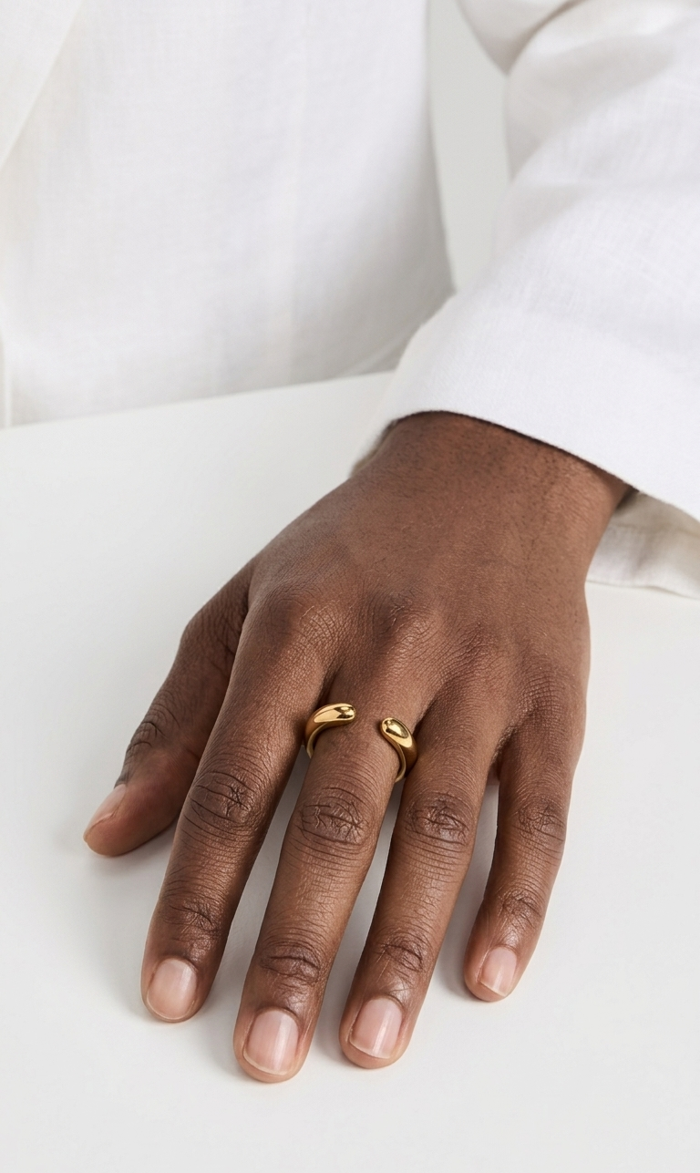 TIANA Ring - Waterproof - خاتم تيانا ذهبي
