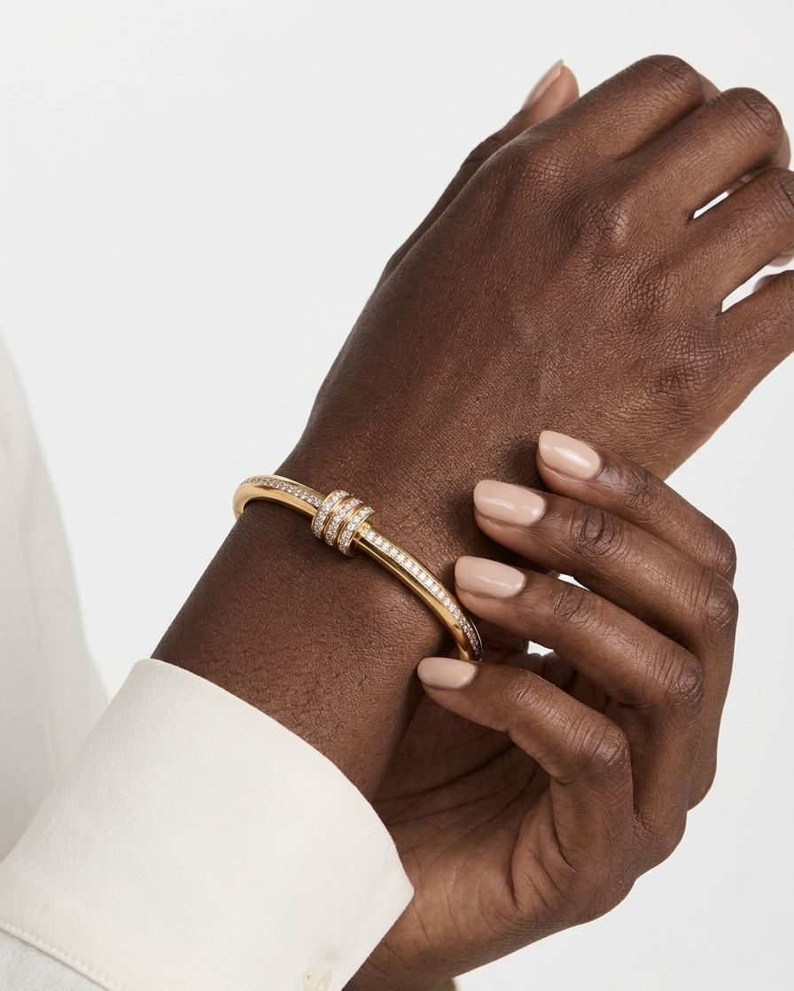 SERENA Bangle - Waterproof - سوارة سيرينا الذهبي
