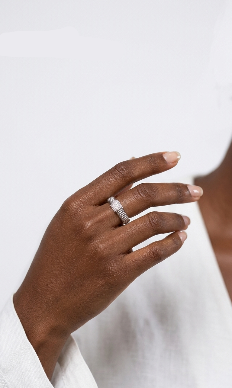 AUREL Mono Ring - Silver