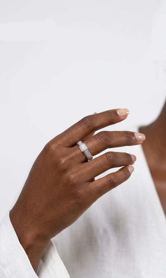 AUREL Mono Ring - Silver