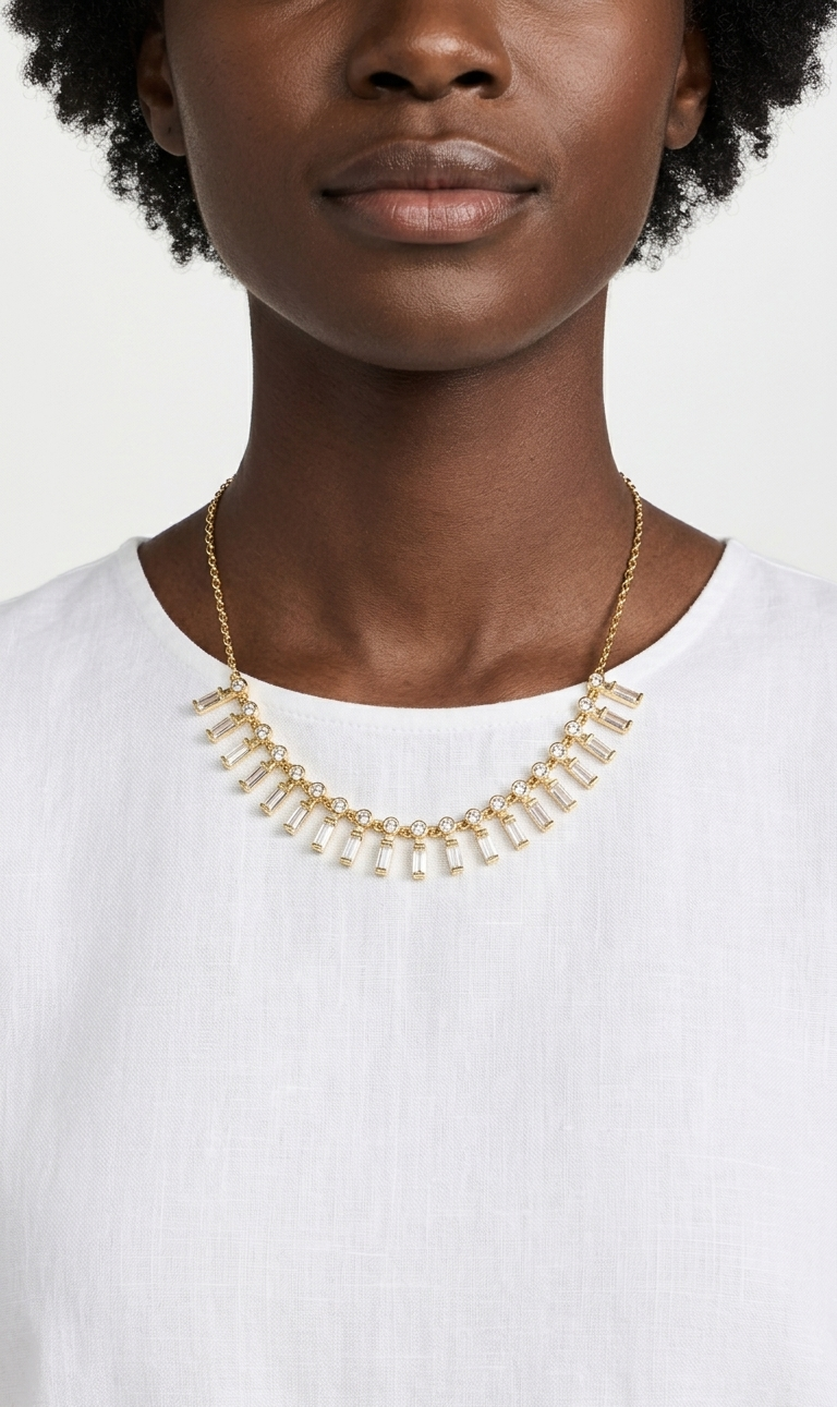 CLEO Clear Necklace