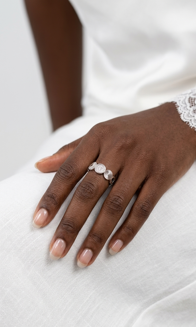 SOLEIL Ring - Silver Color