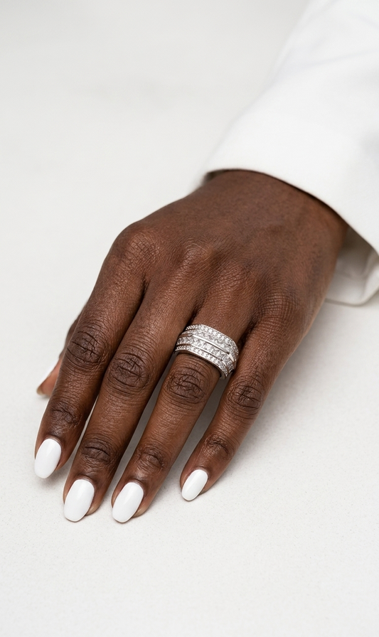 CHARLOTTE Ring - Silver Color