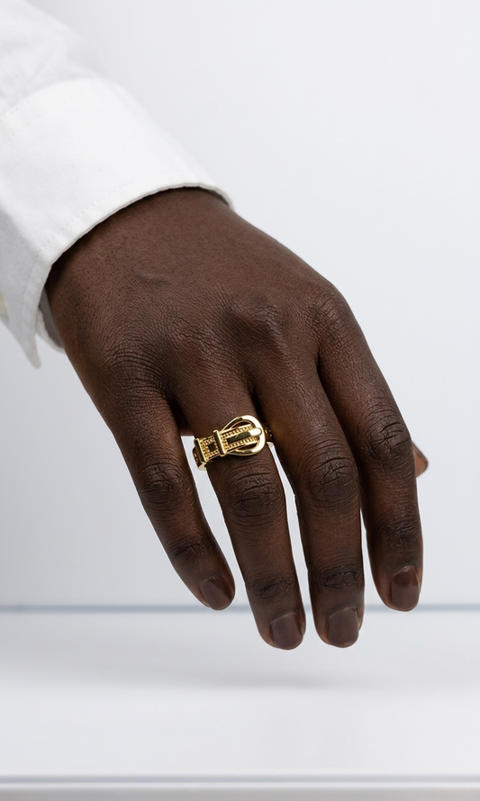 VERONA LOCK  Ring- Gold Color