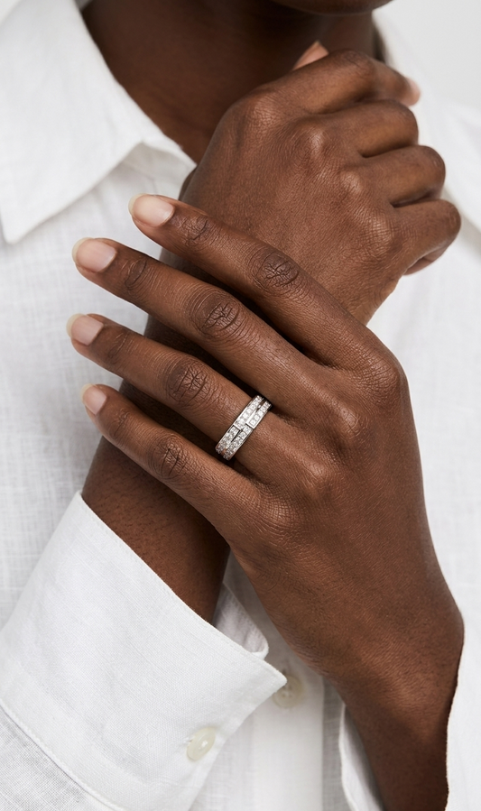 IRIS Ring - Silver Color
