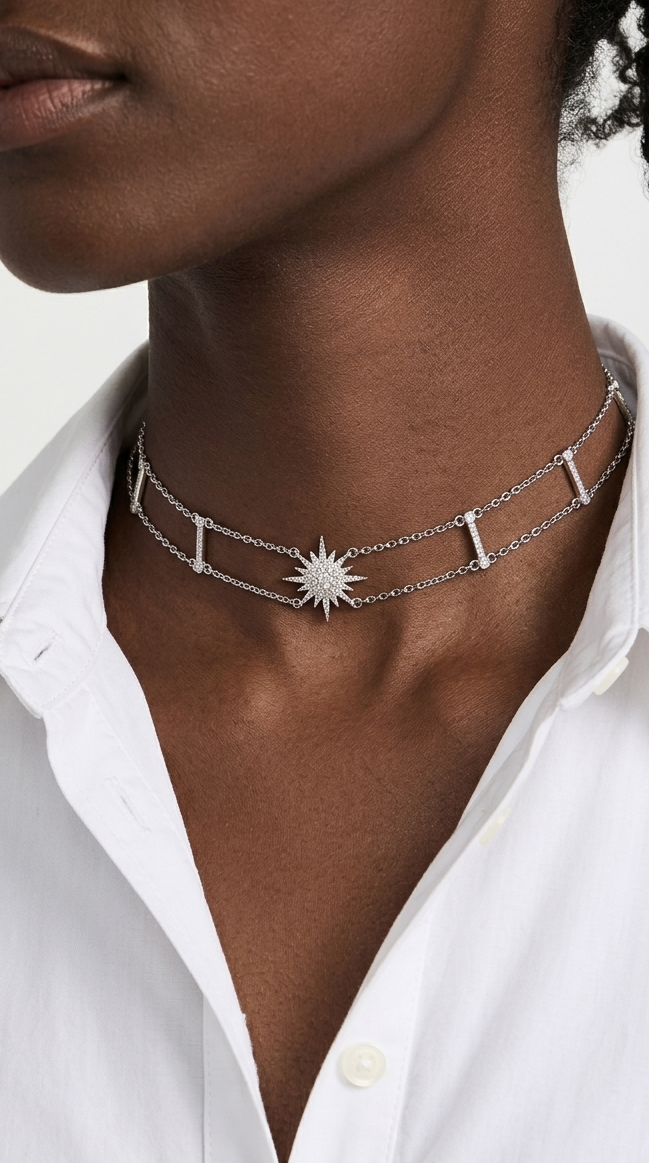 NAYA Choker- Silver