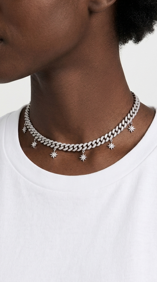 LAURENE Diamond Choker
