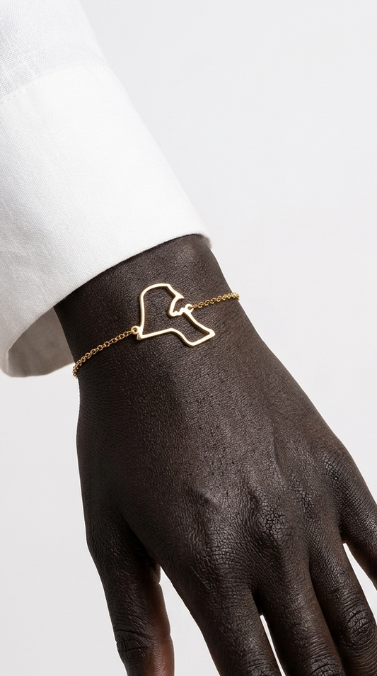 KUWAIT MAP Bracelet