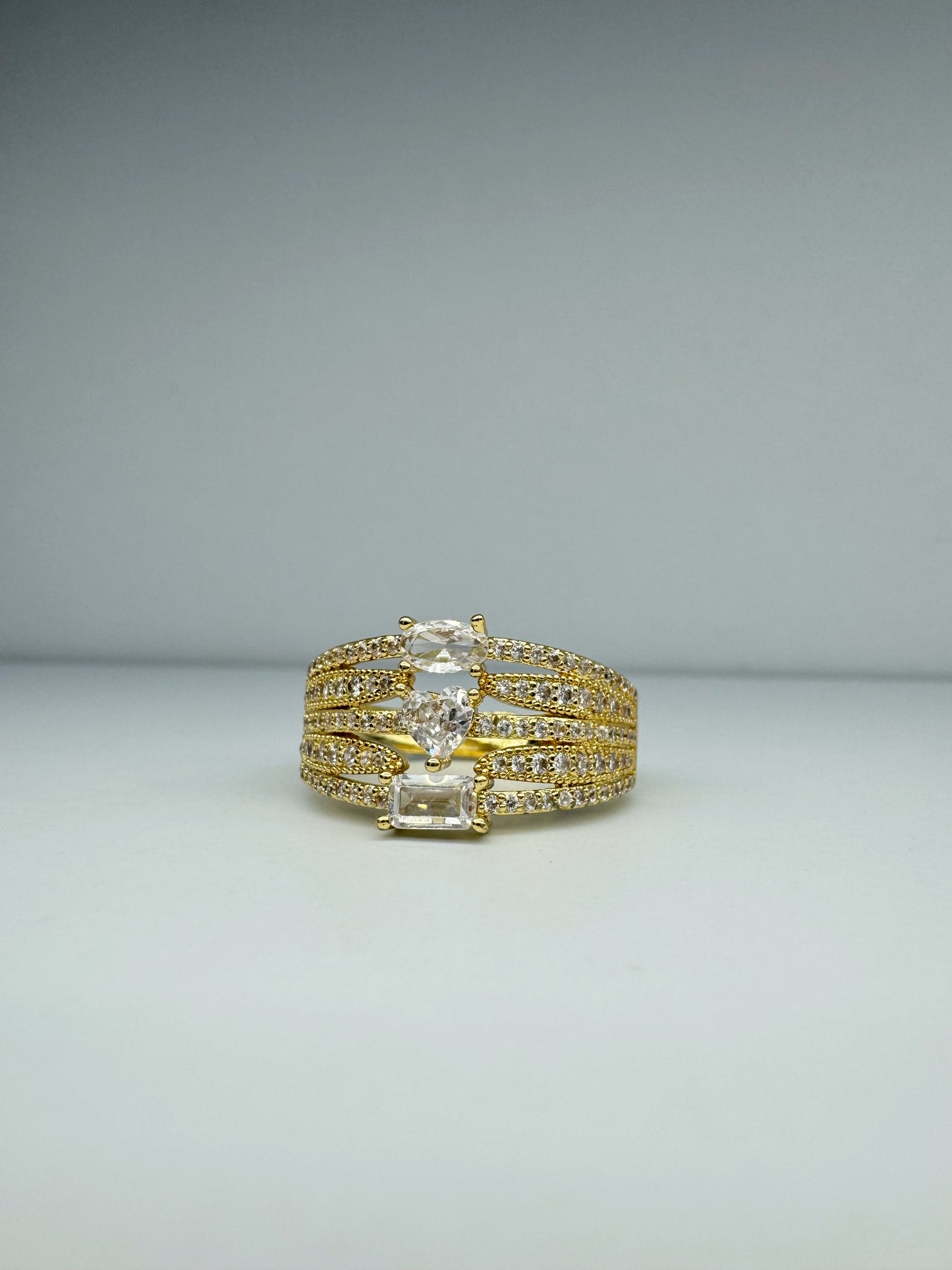 CELIA Triple Ring - Gold