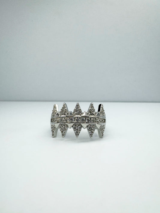 RIA Spike Ring - Silver Color