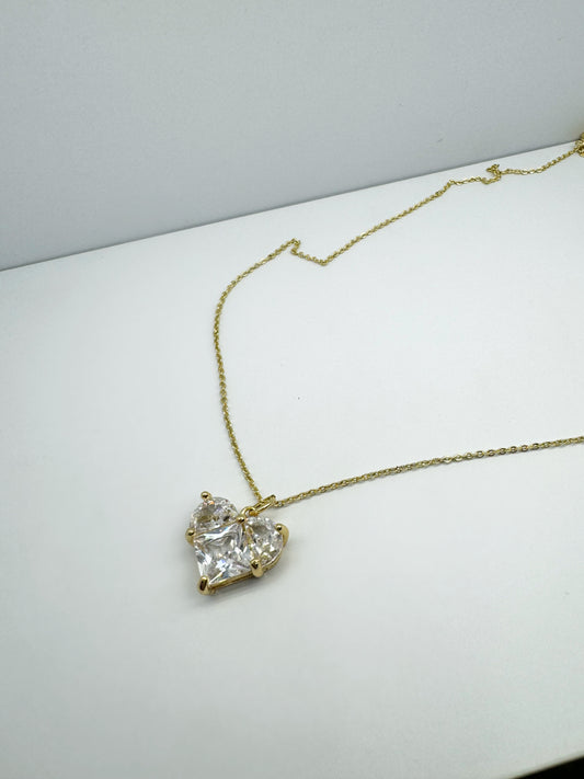 AMOR CRYSTAL HEART Necklace