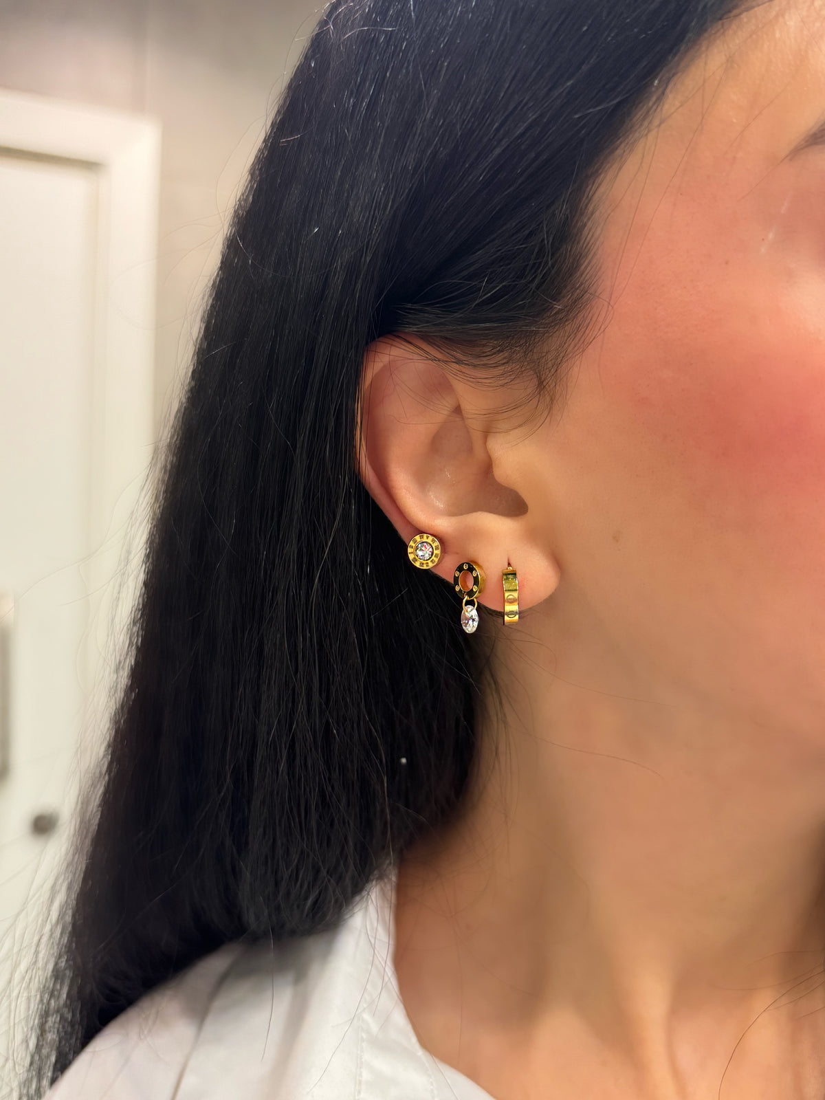 THE ROMAN Earrings SET  - Waterproof - مجموعة حلق ذا رومان