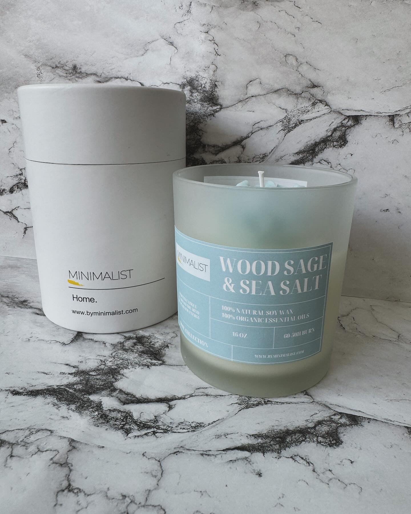 Wood Sage & Sea Salt Candle