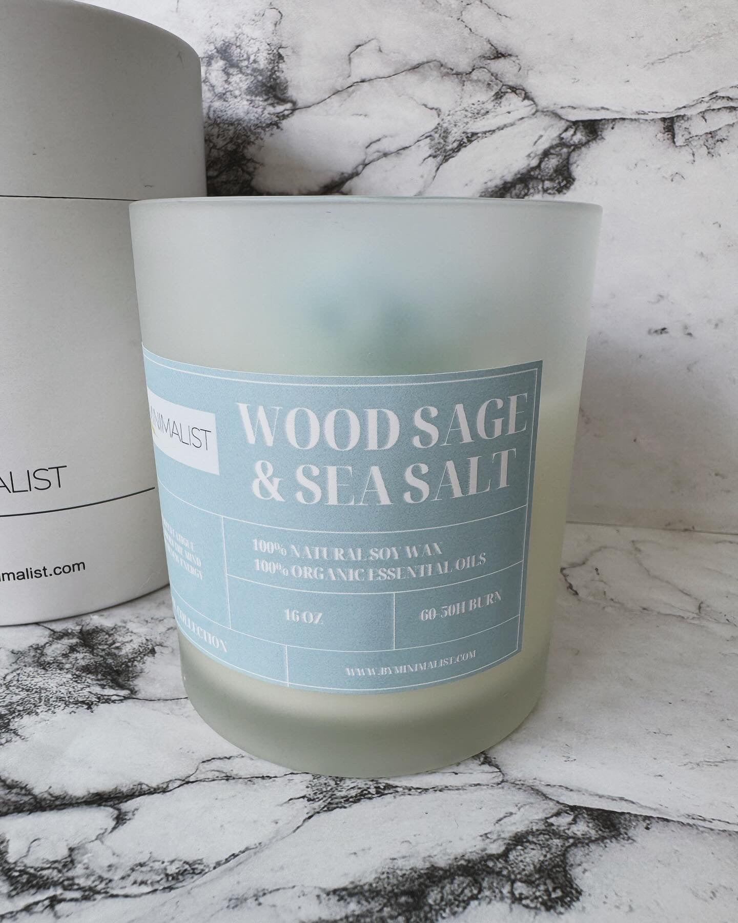 Wood Sage & Sea Salt Candle