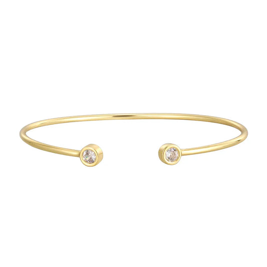MILAN THIN Bangle - Waterproof - سوارة ميلان الذهبي
