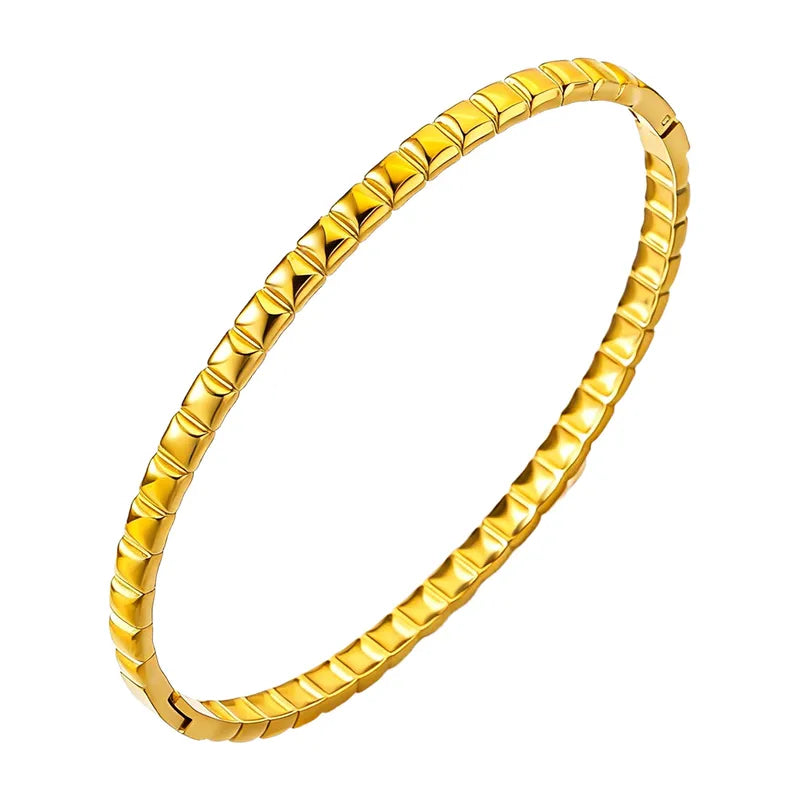 BLOCK Bracelet - Waterproof - سوار بلوك ذهبي