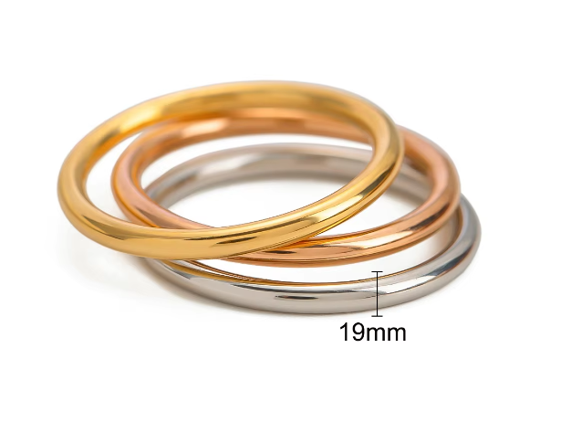 LUCILLA LOOSE Ring (3 RINGS) - Waterproof