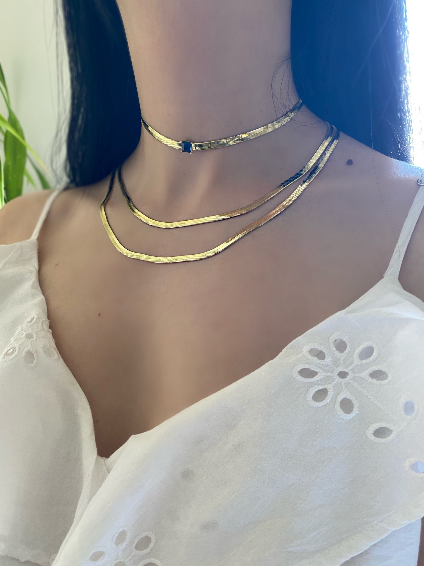 MIA Herringbone Choker