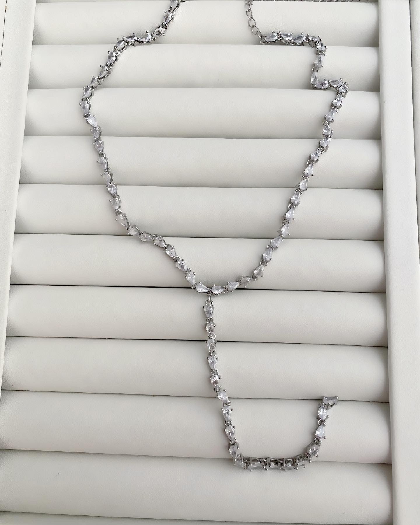 AVA Tennis Long Necklace