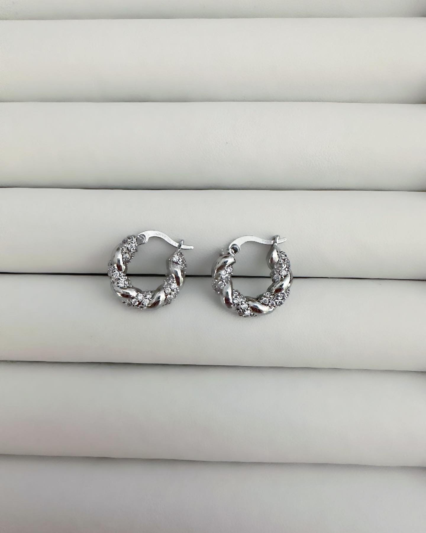 VENUS Mini Earrings - Silver