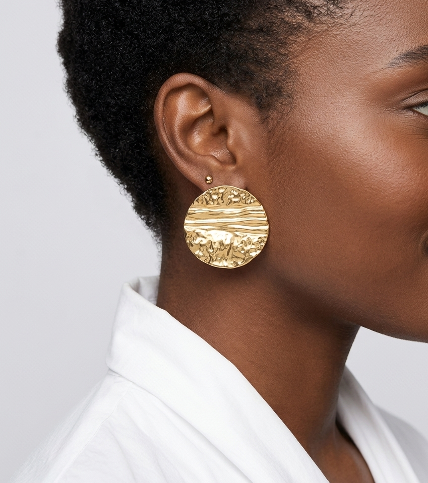 SOLINE Earrings  - Waterproof- حلق سولين