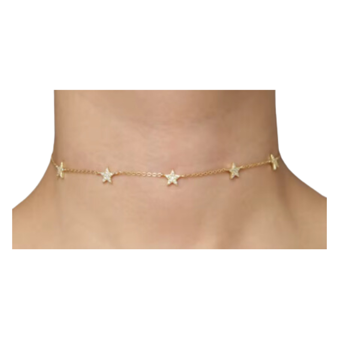 GLORIA Choker - Gold