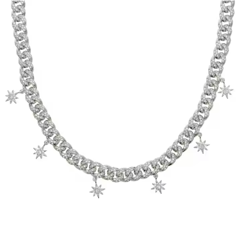 LAURENE Diamond Choker