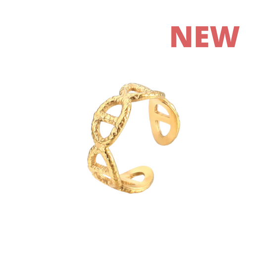THE TEE OPEN Ring - Waterproof - خاتم ذا تي المفتوح