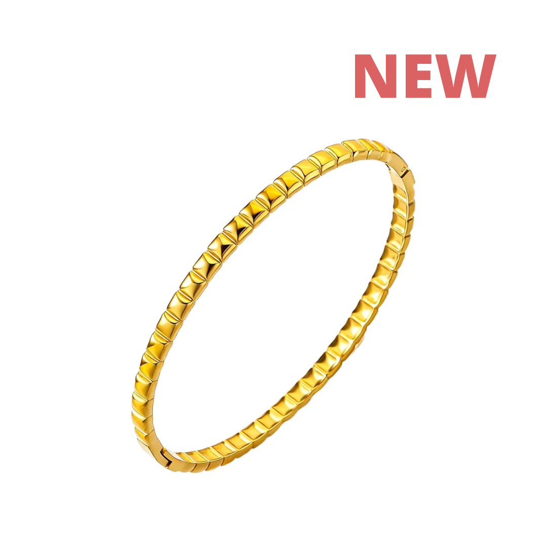 BLOCK Bracelet - Waterproof - سوار بلوك ذهبي