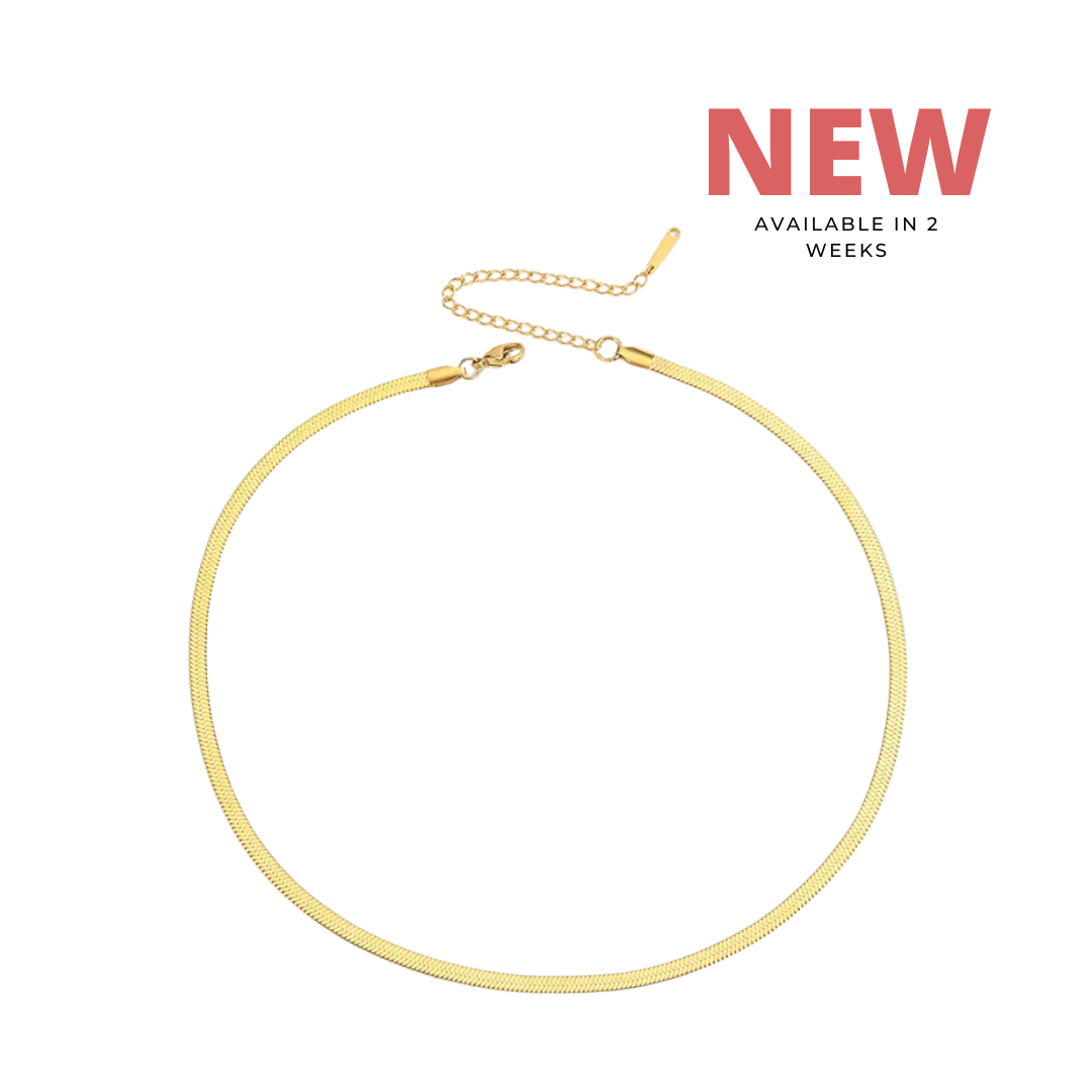 Sasha Necklace 4 MM- Waterproof - سلسلة ساشا