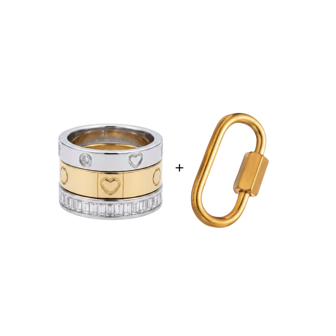 THE VAULT MIX Rings - Waterproof - خاتم مجموعة ذا فولت