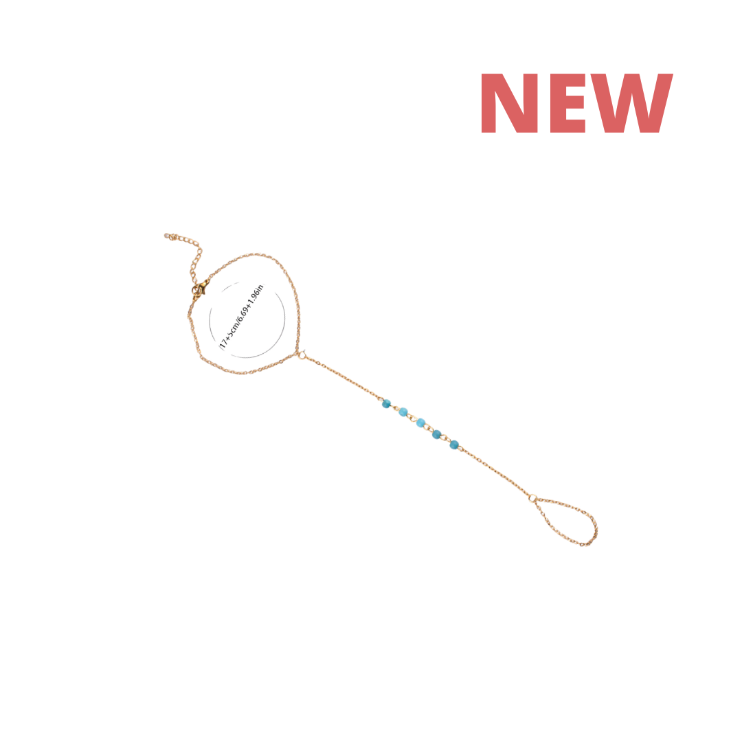 LULU Turquoise Bracelet (Handchain) - Waterproof - سوارة لولو تركواز