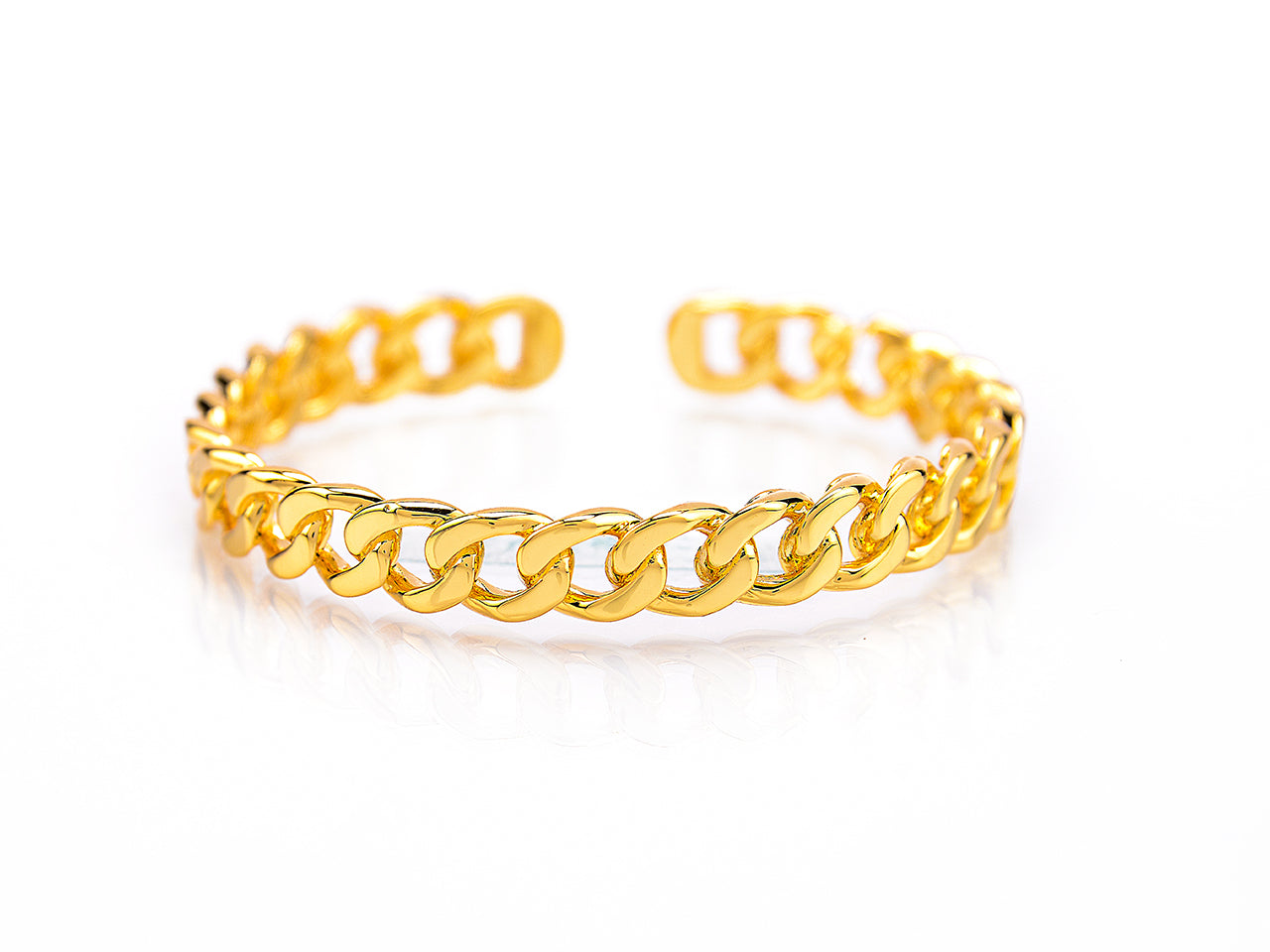 IVANNA Chain Cuff Bangle