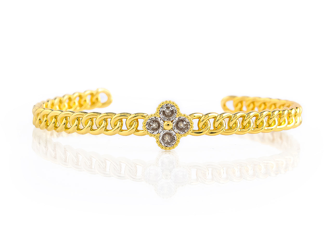 DAISY Chain Cuff Bangle