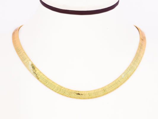 DAPHNE Herringbone Necklace