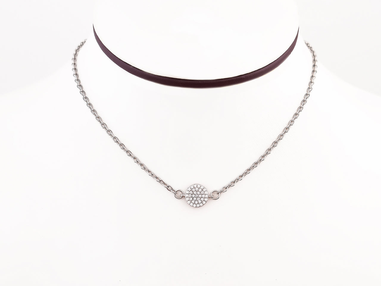 HALO Choker -Silver