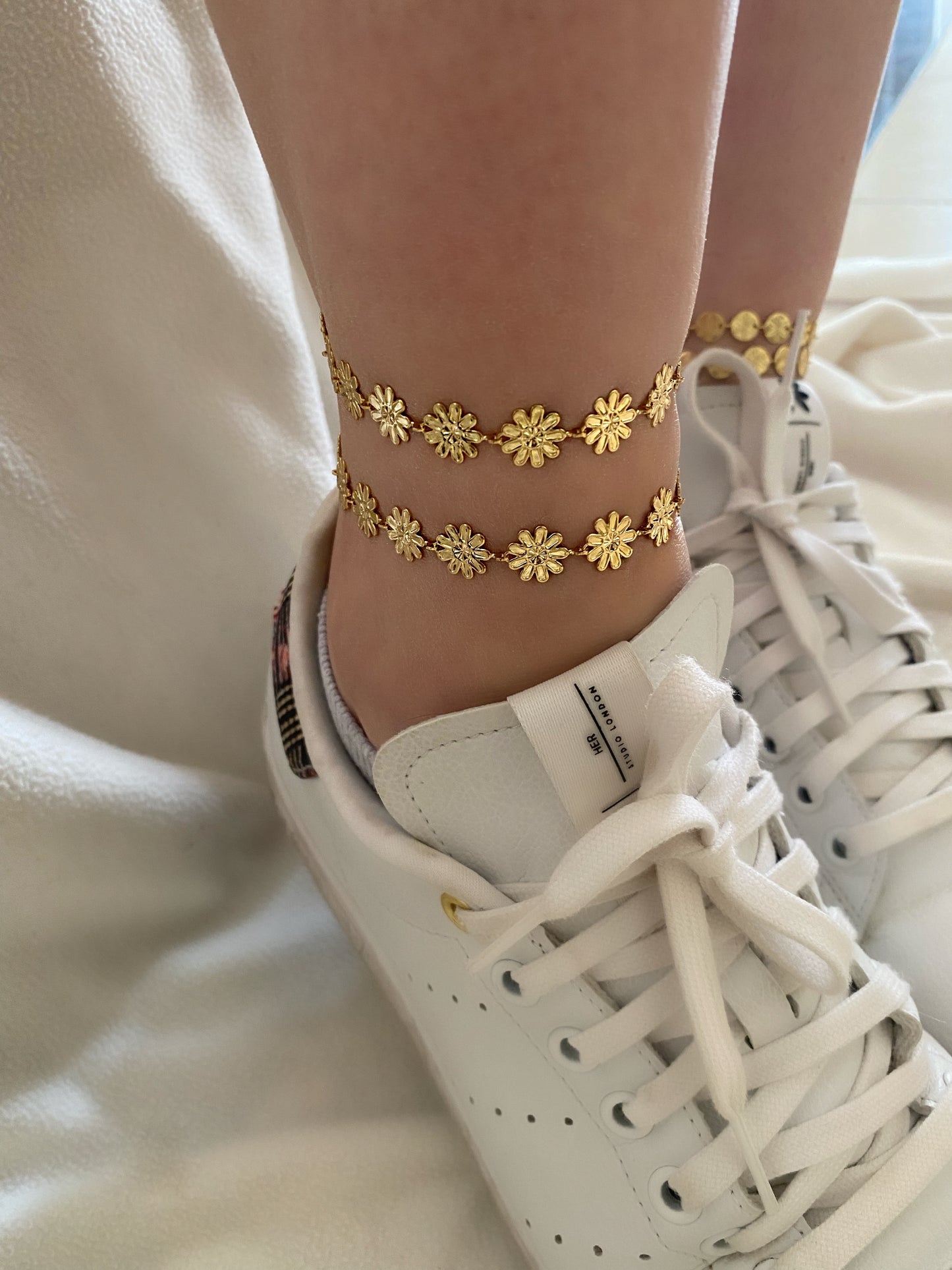 GOLDEN DAISIES Anklet