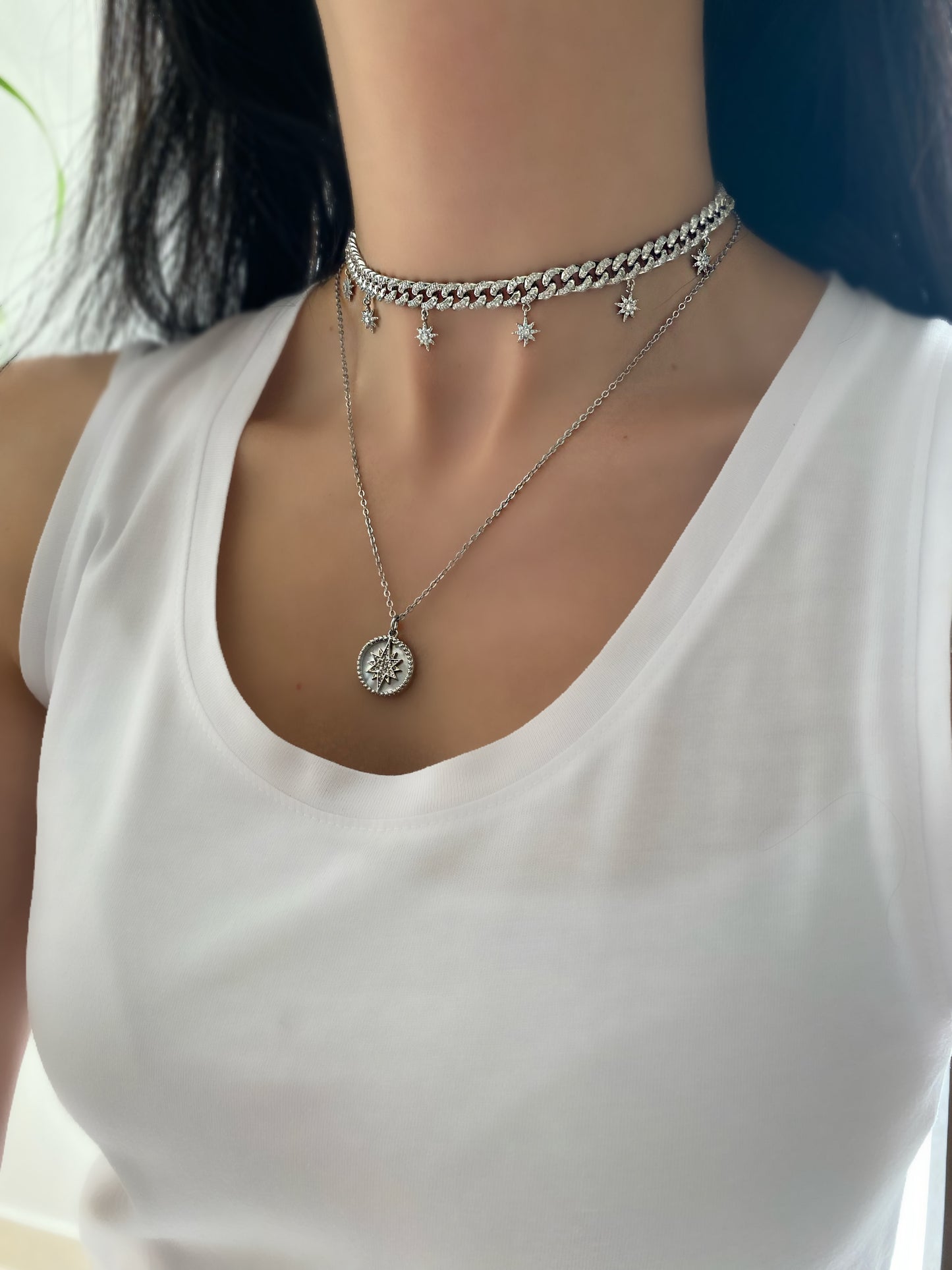 LAURENE Diamond Choker