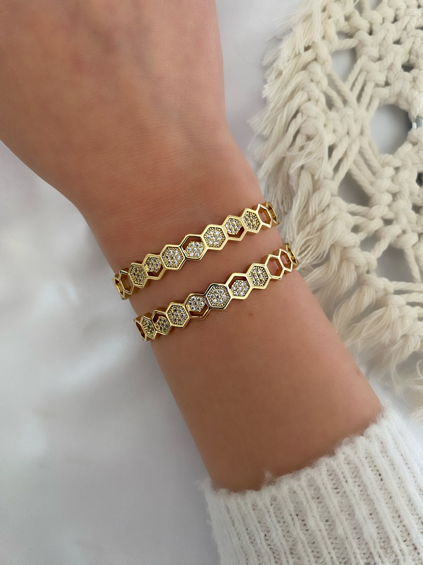 ASTRID Bangle - Gold Color