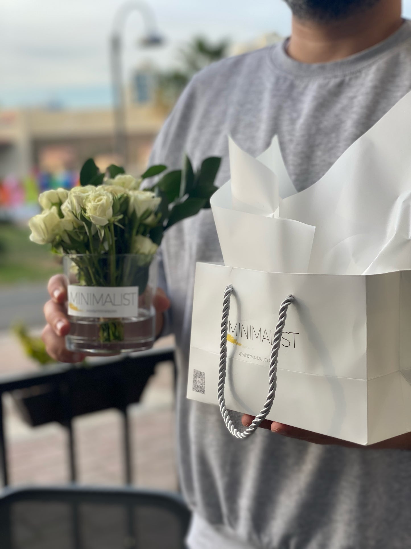 Vase Gift Wrapping