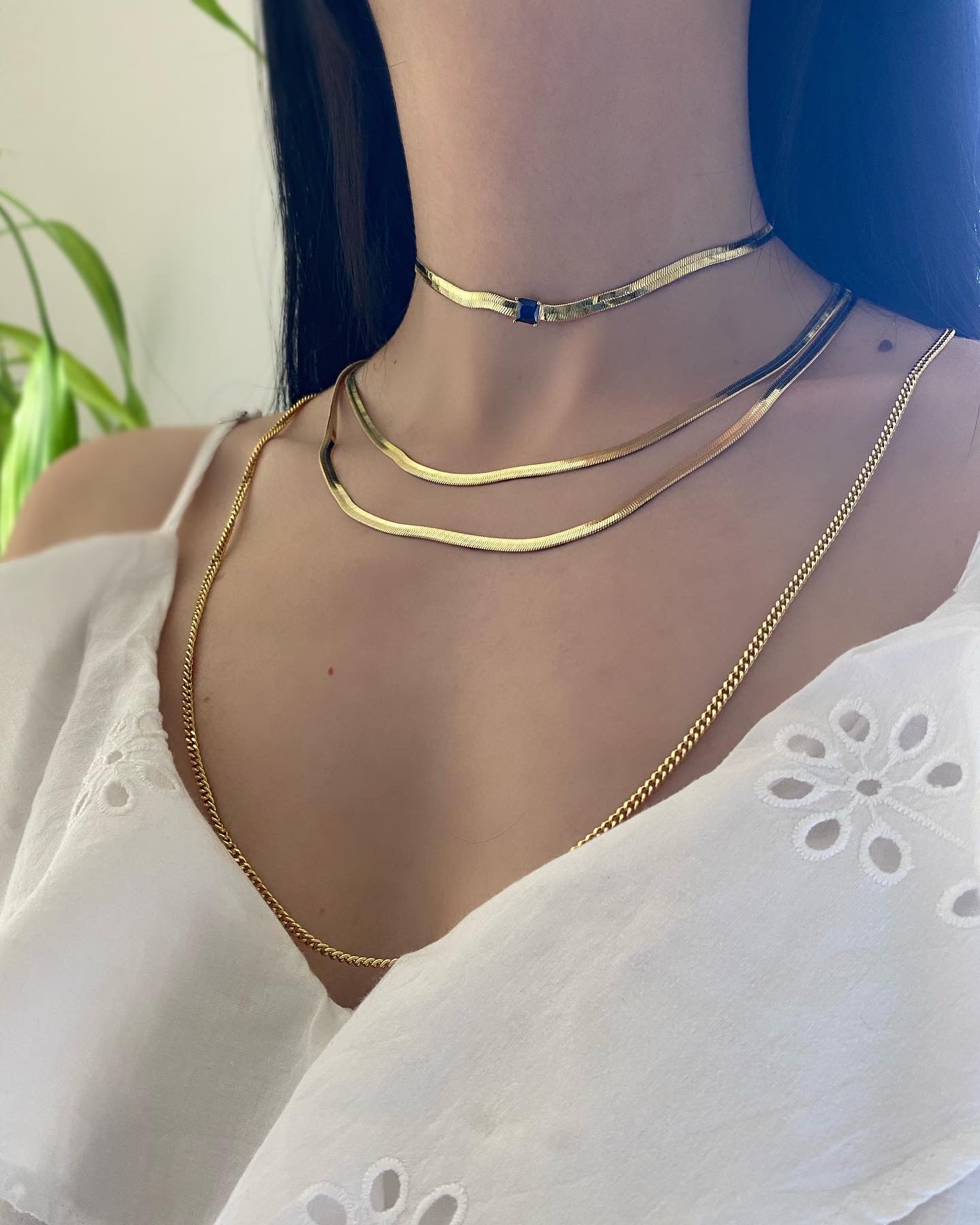 MIA Herringbone Choker