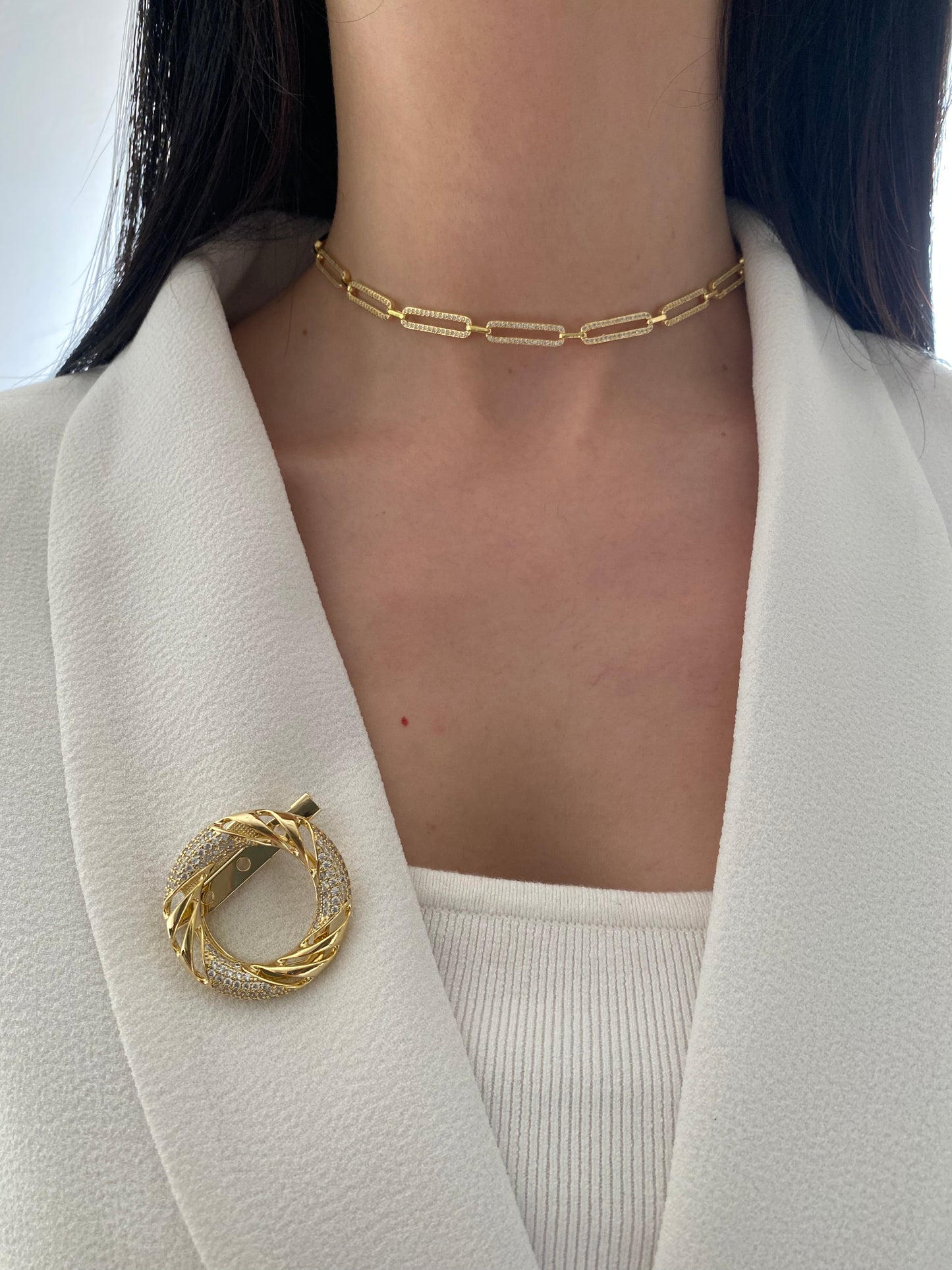 IRENE Gold Choker