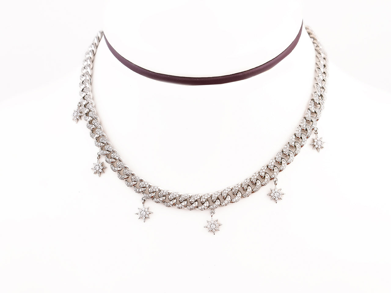 LAURENE Diamond Choker